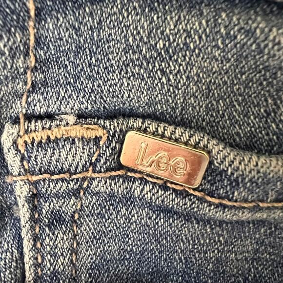 Lee Jeans Womens Size 6 Medium Regular Fit Bootcut Mid Rise Flex Motion Denim - Picture 9 of 16